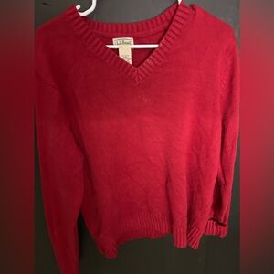 Red sweater
